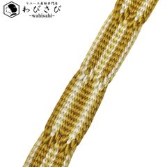 袋帯 刺繍柄 花模様 七宝 紗綾形 金銀駒 金色 O-5270 - メルカリ