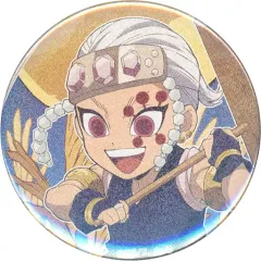 【中古】バッジ・ピンズ 宇髄天元(ラメ) 「鬼滅の刃×ufotable Cafe/マチ★アソビCAFE お月見イベント2021 57mmランダム缶バッジ」