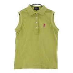 サイズ：1 PEARLY GATES パーリーゲイツ 055-6260602 ノースリーブ ポロシャツ  グリーン系 [240101426474] ゴルフウェア レディース ストスト