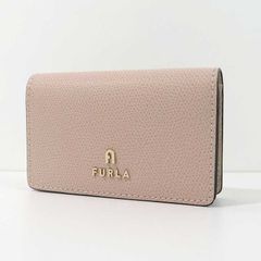 フルラ FURLA カードケース レディース レザー 名刺入れ ピンクベージュ レディース CAMELIA カメリア WP00408 ARE000 B4L00