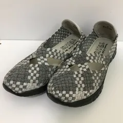 Nami Style TRUE 軽量ストレッチクロス低反発シューズ シルバー M23.5~24?p タ