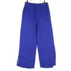 美品 relumeJOURNAL STANDARD レリュームジャーナルスタンダード イージーパンツ 38 ブルー メンズ 古着