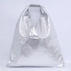 未使用 MM6 MAISON MARGIELA ミディアム トートバッグ シルバー S54WD0039 P8496のサムネイル