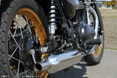 W800/W650/W400エキパイフランジメッキアールズマスターシリンダカバー W800/W650/W400エキパイフランジメッキアールズマスターシリンダ