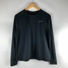 NIKE(ナイキ) ランニング ドライフィット 黒 長袖Tシャツ XL 250925