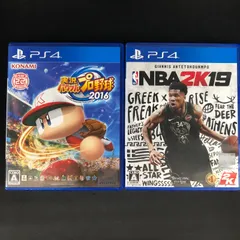 中古 PS4 実況パワフルプロ野球2016 NBA2K19 2本セット