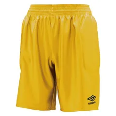 umbro アンブロ ジュニア GKハーフパンツ イエロー 160 UAS6700GJP YEL | スポーツ スポーツ用品 運動 服 衣類 ウエア ボトムス パンツ 半ズボン 軽量 耐久性 サテン 機能性 ブランド 快適 素材 人気 おすすめ サッカー フッ
