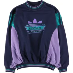 古着 80年代 アディダス adidas ロゴスウェットシャツ トレーナー メンズM相当 ヴィンテージ/eaa588228