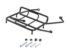K-TOUR (ブラック) フロントキャリア モンキー125(JB02/JB03/JB05) スチール製ブラック塗装仕上げ キタコ(KITACO) 80-539-13004