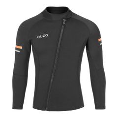 ウエットスーツ タッパー メンズ 1.5mm ネオプレン Lサイズ ウエットスーツ ジャケット 上着 男女兼用 フロントジッパー 長袖 サーフィン ウエットスーツ シュノーケリング 沢登 磯釣り