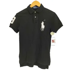 ポロバイラルフローレン Polo by RALPH LAUREN Custom Fit ビッグ ポニー 刺繍 半袖 ポロシャツ メンズ import：S 
