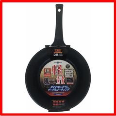 【送料無料 】Style: 6)炒め鍋 28cm IH対応 タフコ(Tafuco) 炒め鍋 深型 フライパン 28cm IH対応 ダイヤモンドマーブルコーティン