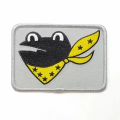 自衛隊グッズ 刺繍ワッペン 百里 第7空 301TFS かえる 航空自衛隊 陸上自衛隊 海上自衛隊 JASDF JGSDF JMSDF