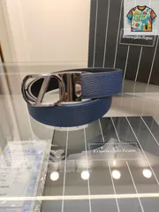 【今日特価】Zegna Classic メンズダブルレザーベルト