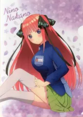 【中古】クリアファイル 中野二乃 オリジナルA4クリアファイル 「五等分の花嫁∬×ローソン」 対象商品購入特典