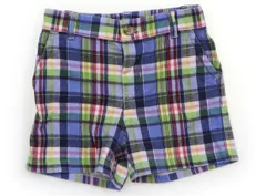  ラルフローレン Ralph Lauren ショートパンツ 80 男の子 ブルー系　黄色　赤　チェック 子供服 ベビー服 キッズ（1244214）
