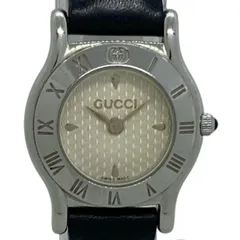 プレゼント限定版 《人気》GUCCI 腕時計 ブラック 2針 レディース
