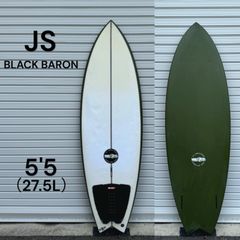 JS Black Baron5'5\" 27.5L　フィン無し Buy the JS Industries Black Baron PU Surfboard Online Now