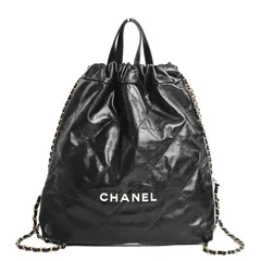 シャネル CHANEL22 バックパック ブラック ミディアム ブラック（黒）系 CHANEL CHANEL 22(シャネル) バックパック