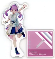 【中古】アクリルスタンド・アクリルパネル 湊あくあ 3Dアクリルスタンド ブライト衣装ver. 「バーチャルYouTuber ホロライブ hololive SUPER EXPO 2023」
