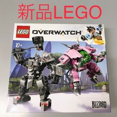 正規品 新品未開封 LEGO レゴ オーバーウォッチ 75973 D.Va & ラインハルト　廃盤品 DB-061-H ※Overwatch　ミニフィグ　タンクヒーロー 372