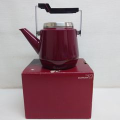 M0422G1 未使用★ZOJIRUSHI 象印 ケトル ピエール・カンダン pierre cardin ホーローウェア HCK-25