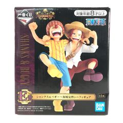 BANDAI SPIRITS 피겨 샹크스 & 버기 ~ 해적 견습생 ~ [이치 반 쿠지 원피스 Legends over Time] E상 미개봉품 상자 상처 있음