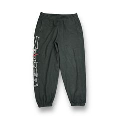 堀米着用　Nike Supreme コラボ スウェット Lサイズ ブラック Supreme x NIKE コラボ トレーナー ジュエル クルーネック 黒
