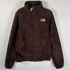 古着 ザ・ノースフェイス THE NORTH FACE フリースジャケット ワンポイントロゴ フルジップ ハイロフトフリース S  ブラウン レディース