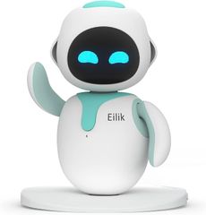 アイリック(Eilik) 感情的知性を備えたデスクトップコンパニオンロボット(日本語説明書/メーカー1年保証付) マルチロボットインタラクション、デスクトップロボットのパートナー ブルー/ピンク