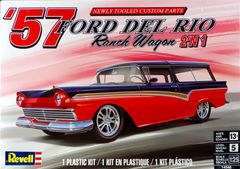 '57 フォード デルリオ ランチワゴン 1/25 アメリカレベル