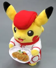 【中古】ぬいぐるみ ウェイトレスピカチュウ Pokemon Cafe ぬいぐるみ 「ポケットモンスター」 Pokemon Cafe限定