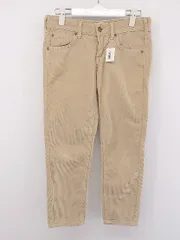 ◇ Lee × FORDMILLS コーデュロイ クロップドパンツ サイズXS ベージュ系 レディース P  【中古】 【1209230001194】のサムネイル