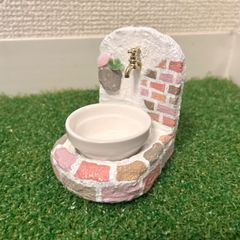 爬虫類　お水入れ　オレンジ