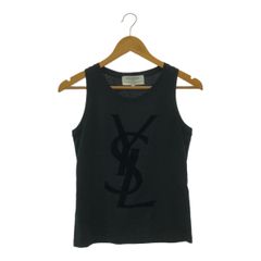 SAINT LAURENT アイボリー リブタンクトップ（17日まで出品） - メルカリ