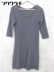 ◇ JOURNAL STANDARD ジャーナルスタンダード 長袖 膝丈 ワンピース グレー レディース 【中古】 【1002802456299】