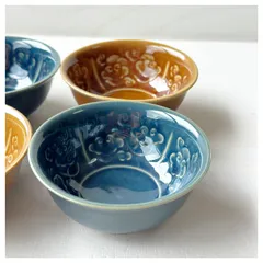 新品 ベトナム ミンロン ボウル&平皿 8枚セット 送料1070円込