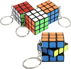 ENN LLC ミニキューブキーホルダー 立体パズル コンパクト プレゼント用