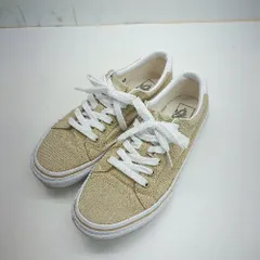 ◇ Θ VANS ヴァンズ スニーカー サイズ24.5 ベージュ系 レディース E  【1503050032308】