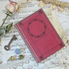 L3705-533 英国ヴィンテージ レザーブック アンティークブック 洋書 古書 インテリア イギリス