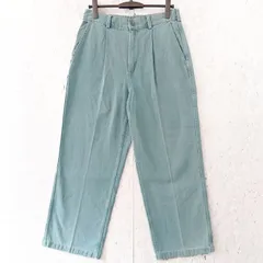 GU ジーユー デニムバギースラックス ブルー Mサイズ □□