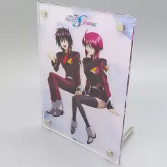 [중고] 아크릴 스탠드 아크릴 패널 [단품] 신 아스카 & 루나 마리아 호크 B6 사이즈 2 층 아크릴 스탠드 [Blu-ray 기동 전사 건담 SEED FREEDOM 특장 한정판 소프 맵 빅 카메라 한정판] 동봉 특전