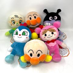 それいけ！アンパンマン ふわりんスマイルぬいぐるみSplus タグ付き 6体セット