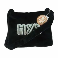 HYSTERIC GLAMOUR ヒステリックグラマー 01213QB03996 HYS刺繍 ファー クロス ボディ バッグ ショルダー バッグ ブラック系 FREE【極上美品】【中古】のサムネイル