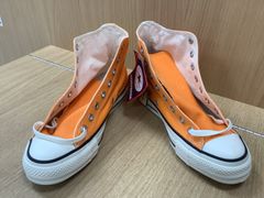 D1152  コンバース オールスター ハイカット スニーカー オレンジ 25.5cm