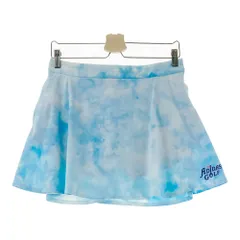 サイズ：M ADIDAS GOLF アディダスゴルフ ;2023年モデル インナー付 ストレッチ フレアスカート 総柄 ブルー系 [240101449582] ゴルフウェア レディース ストスト