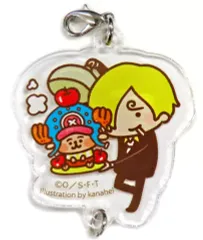 【中古】雑貨 サンジ＆トニートニー・チョッパー 「ワンピース YURUTTO アクリルチャーム」