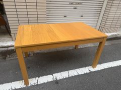 ​【関東限定】ニトリ LDテーブル カデイラ 天然木タモ材 120cm幅 関東限定】ニトリ LDテーブル カデイラ 天然木タモ材 120cm幅 - メルカリ