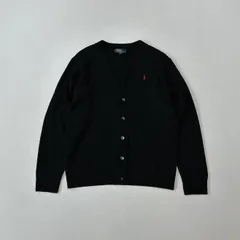 90s ラルフローレン　ウール　ニット　カーディガン ポニー刺繍ロゴ　Polo by Ralph Lauren wool cardigan T2077 D1
