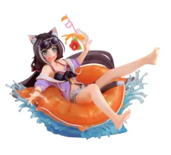 【中古】フィギュア キャル(サマー) 「プリンセスコネクト! Re：Dive」 Lucrea 1/7 塗装済み完成品 メガトレショップ＆オンラインショップ限定